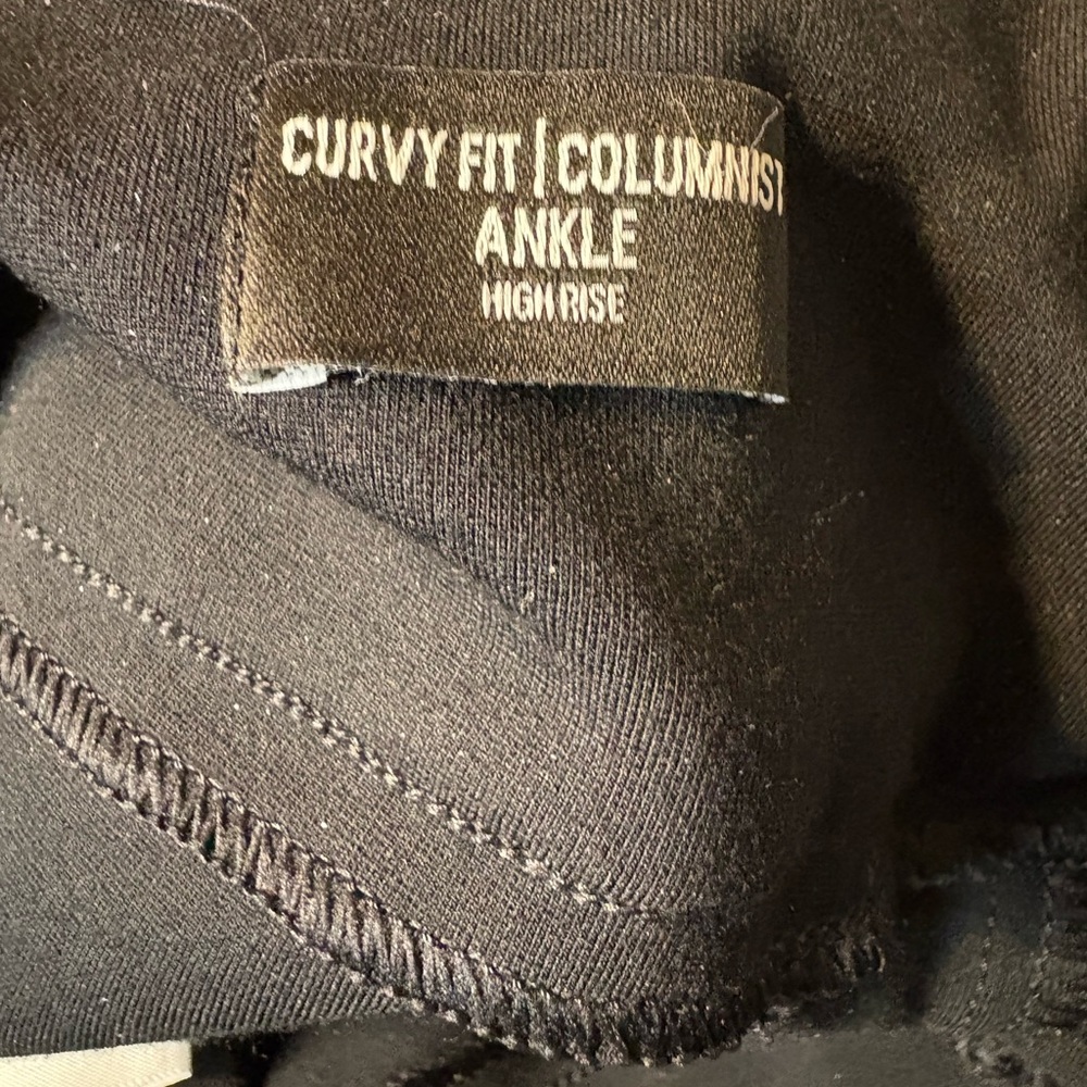 Express Classic Black Cropped Pants (tights) - Picture 3 of 5